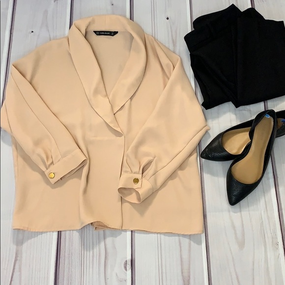Zara Tops - Zara Oversized Blouse